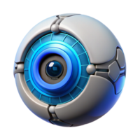 stunning vintage A Bionic Eye with Intricate Circuitry And professional png