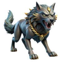 extraordinary vintage A Fierce Fenrir Bound by Gleipnir Dramat detailed png