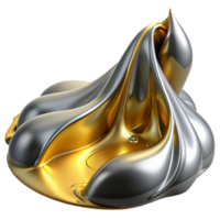 extraordinary rustic A Flowing River of Liquid Metal Shimmeri professional png