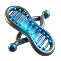 impressive classic A Dna Strand Forming the Shape of a Techn premium png