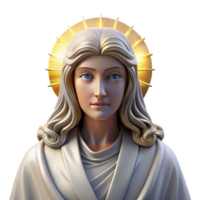 impressive contemporary Portrait of a Celestial Being with Flow 4K png