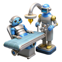 dramatic classic A Robot Surgeon Performing a Complex Oper high resolution png