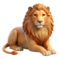 vibrant minimalist A Regal Lion Pride Resting in the Savanna genuine png