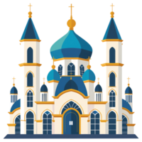 An illustrative image of a beautiful religious cathedral structure png