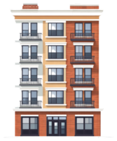 A sticker of a building with the words chicago by the river png