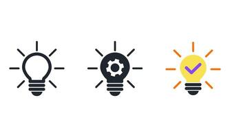 Creative Business Idea Illustration Lightbulb Innovation Concept vector