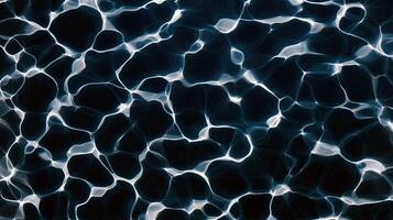 Abstract glowing fluid network with interconnected lines on a dark background, resembling liquid or energy flow photo