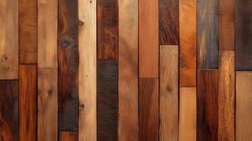 Rustic Wooden Floor Texture With Natural Grains, Perfect For Interior Design Or Woodworking Projects photo