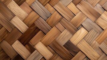 A close up of a wooden wall with a pattern photo
