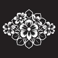 Sophisticated Flower Logo for a Luxury and Prestigious Brand Identity vector