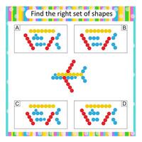 Find the correct set of cartoon plane. Answer is A. vector