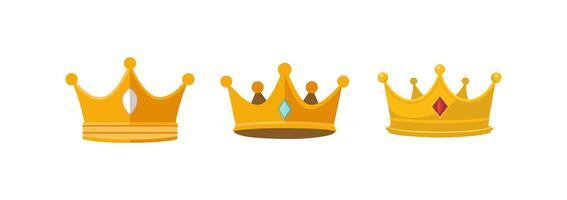 Elegant Crown VIP Icon vector
