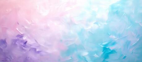 A soft, abstract blend of pastel colors creating a serene atmosphere. photo