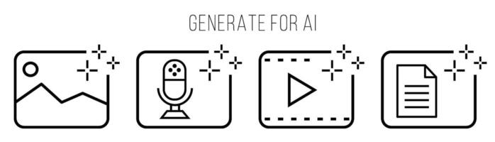 A set of icons that show different types of devices vector