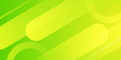 Abstract dynamic green colorful 3D background. Overlap shapes pattern design. vector