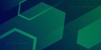 Abstract dark green gradient 3D background. Simple overlap arrow shapes pattern concept. vector