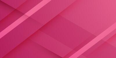 Abstract geometric 3D background with red color papercut shadow and overlap shapes pattern. vector