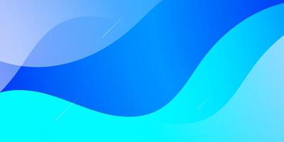 Abstract colorful gradient blue and green 3D background. Minimal curve fluid liquid layer pattern design. vector
