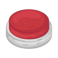 Illustration of Emergency Button vector