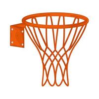 Illustration of Basketball Net vector