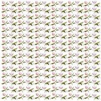 grasshopper, praying mantis with fruit as a pattern background vector