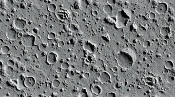 The surface of the moon is shown in this image photo