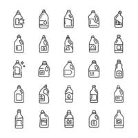Engine oil icon set vector