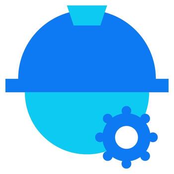 Engineering solid icon style vector