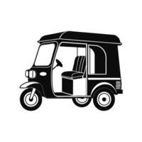 Tuk Tuk Icon vector