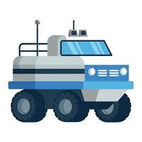All Terrain Amphibious Vehicle Icon vector