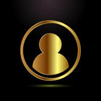 User profile icon design, User profile sign vector