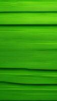 Green wooden planks with horizontal texture, abstract background for design and decoration photo