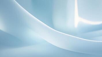 an original background image for design or product presentation with a play of light and shadow in light blue tones photo