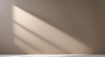 Warm Taupe with Diffused Shadow Gradient. photo
