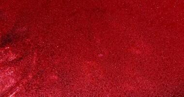 A red surface with a red paint video