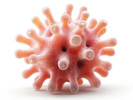Intricate coral-like structure showcasing vibrant colors and detail photo