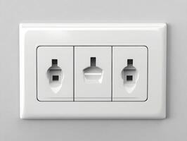 Electrical outlet configuration for versatile power access photo