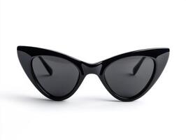 Stylish black cat-eye sunglasses perfect for any occasion photo