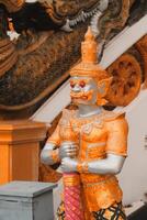 Intricate and Beautiful Golden Statues Depicting Enchanting Mythical Figures and Legends photo