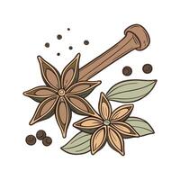 Charming Malabathrum Flower Design vector
