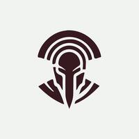 Linear Warrior Forge Linear Spartan vector