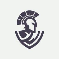 Spartan Arrow Linear Spartan design vector