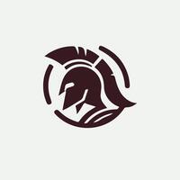 Spartan Horizon Linear Spartan design vector