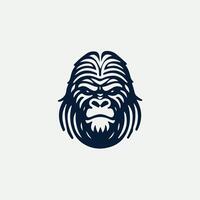 Beast of the Jungle Gorilla Design vector