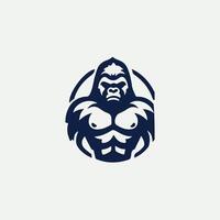 Apex Beast Gorilla Design vector