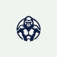 Jungle Beast Gorilla Design vector