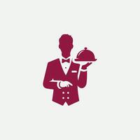 Top Notch Waiters waiter design vector