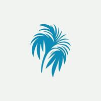Azure Flap tropical bird vector
