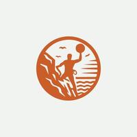 Boulder Summit Rock Climbing vector