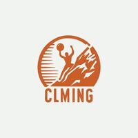 Rock RiseRock Climbing designs vector